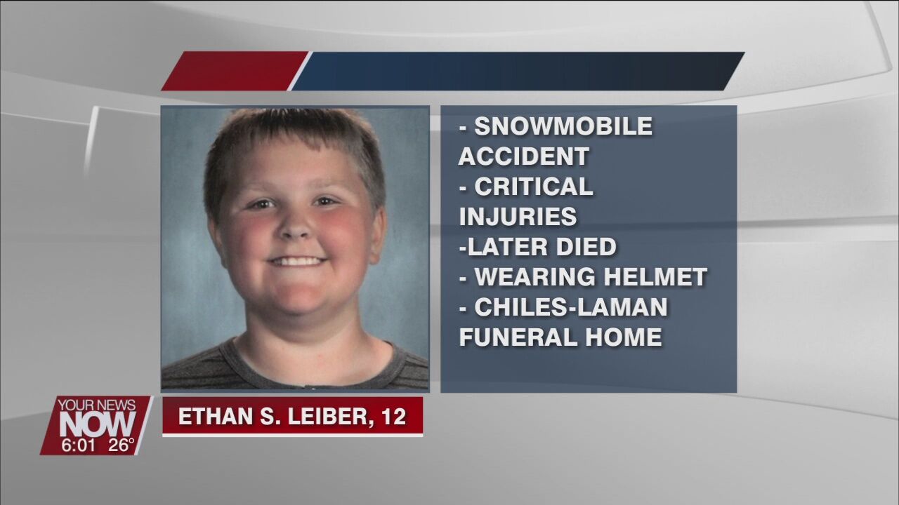 Early morning snowmobile accident kills child